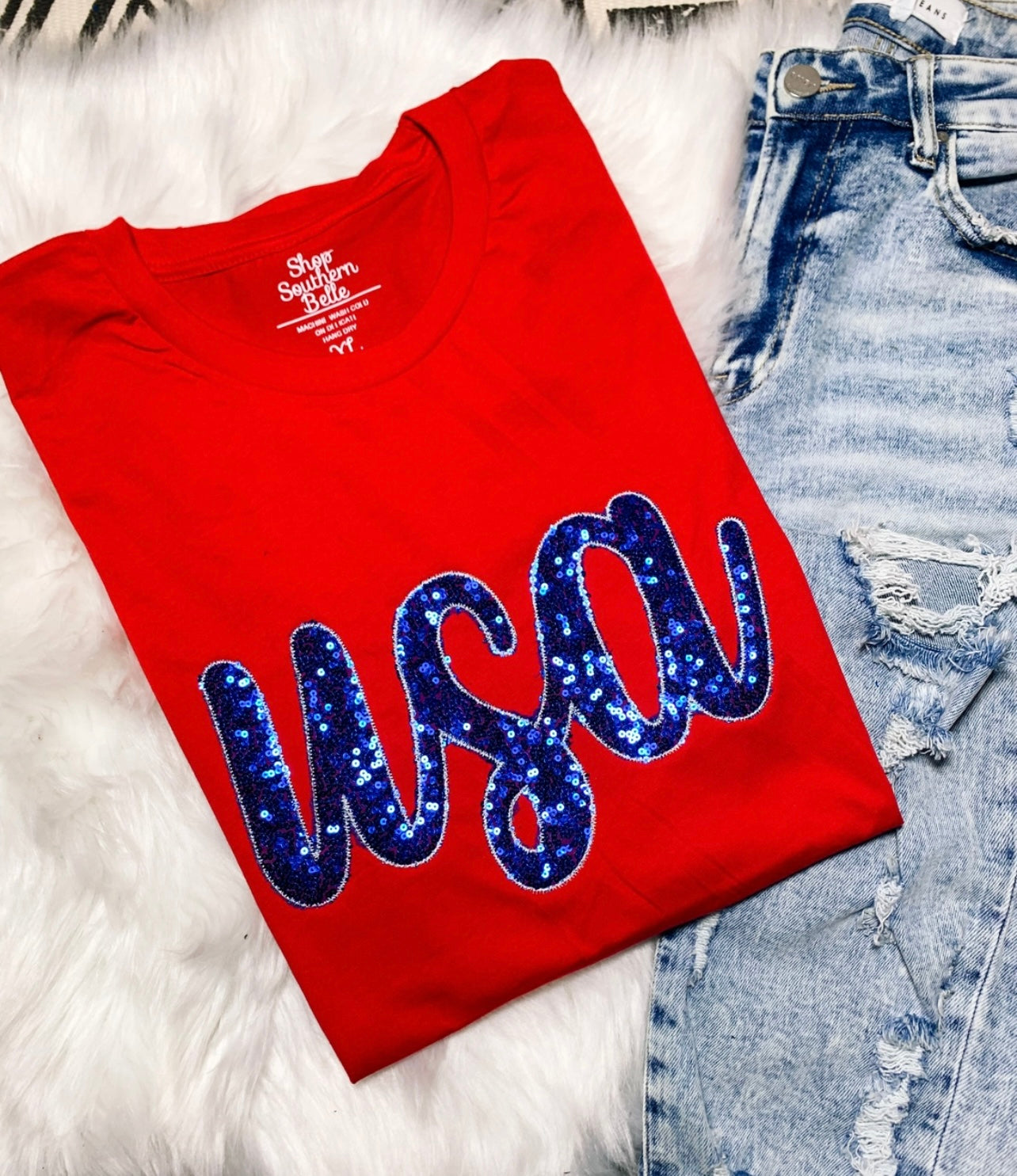 USA Red Tee