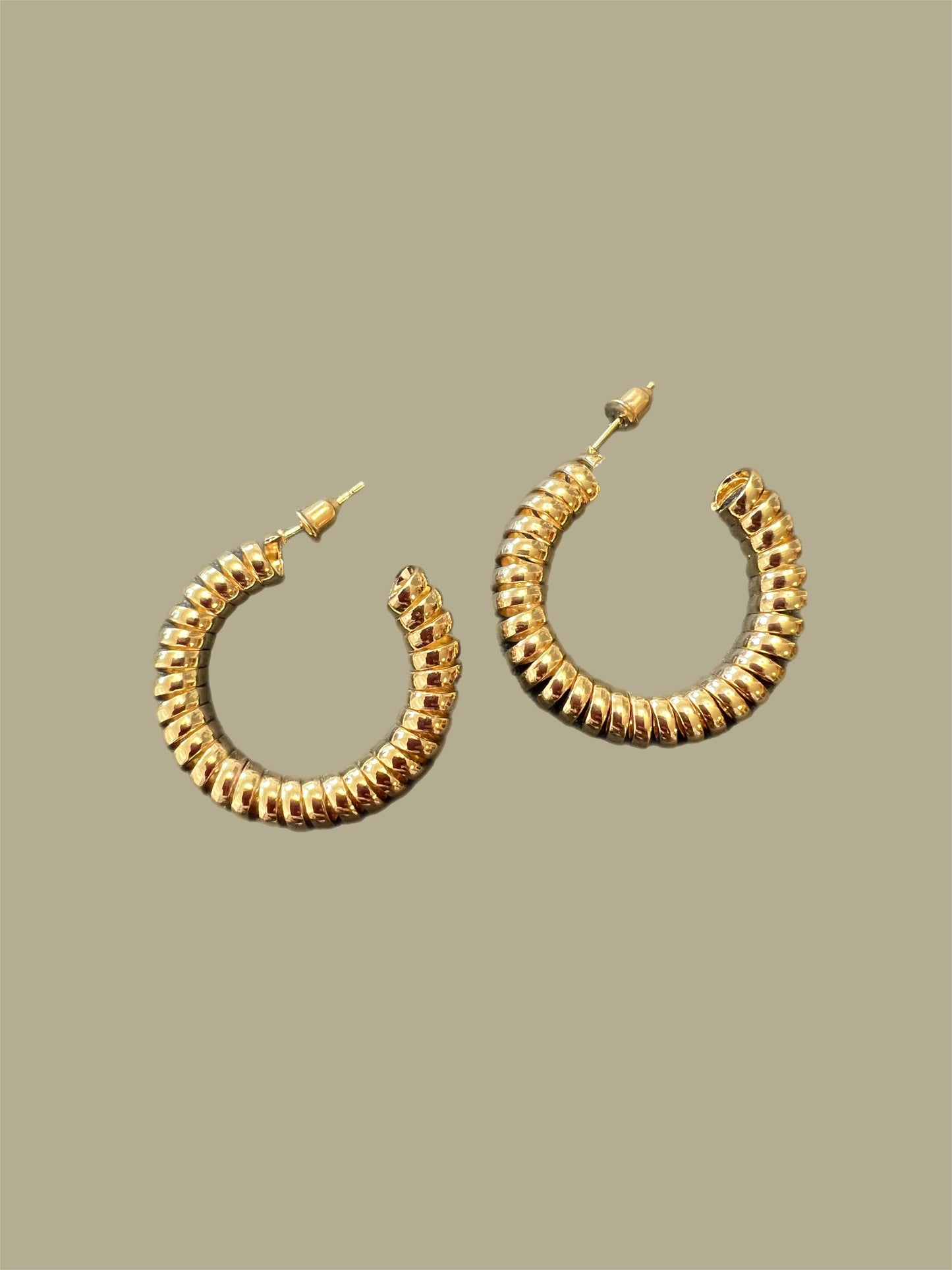 Sprung on You Gold Hoops